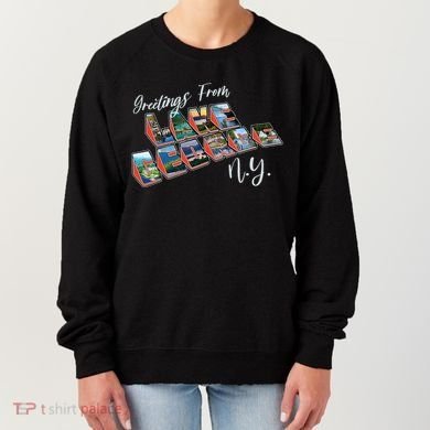 Greetings From Lake George New York NY Women's Sweatshirt