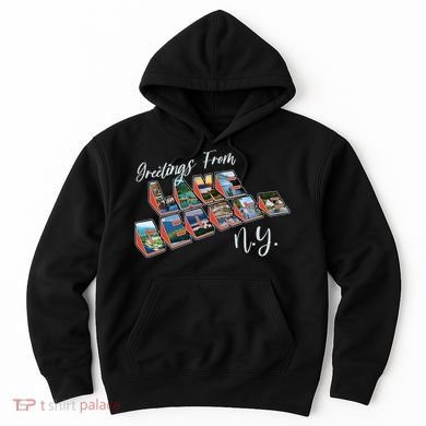 Greetings From Lake George New York NY Hoodie