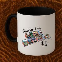 Greetings From Lake George New York NY Coffee Mug thumb 2