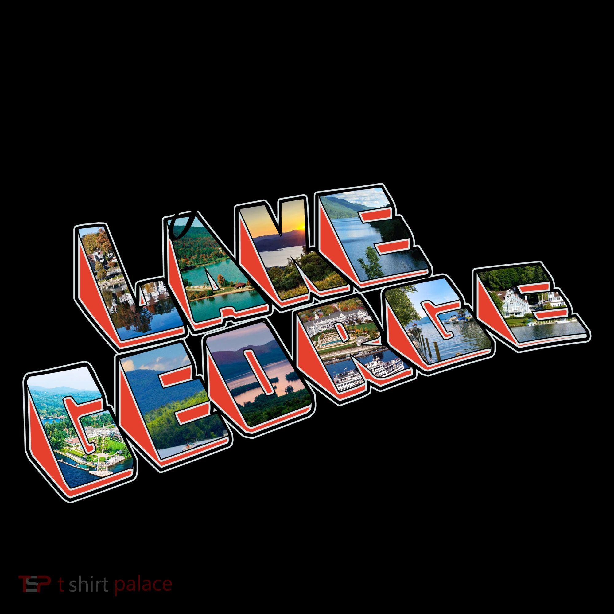 Greetings From Lake George New York NY Coffee Mug