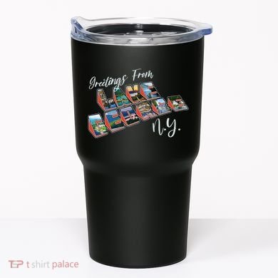 Greetings From Lake George New York NY Tumbler