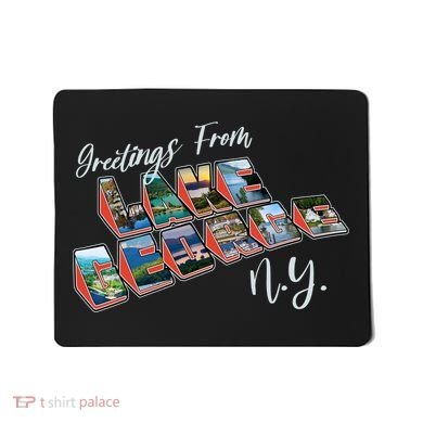 Greetings From Lake George New York NY Mousepad