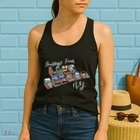 Greetings From Lake George New York NY Women's Tank Top thumb 2