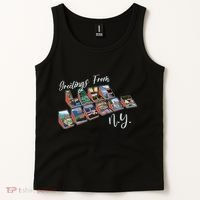 Greetings From Lake George New York NY Tank Top thumb 2