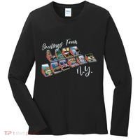 Greetings From Lake George New York NY Women's Long Sleeve Shirt thumb 0
