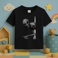 Grey Alien Peaking  Area 51 UFO Abduction Toddler T-Shirt thumb 3