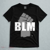 Grey BLM Fist Black Lives Matter T-Shirt thumb 5