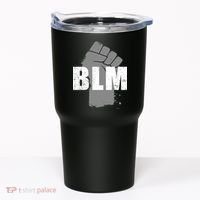 Grey BLM Fist Black Lives Matter Tumbler thumb 0