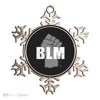 Grey BLM Fist Black Lives Matter Ornament thumb 0