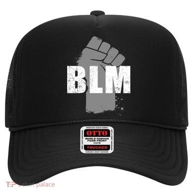 Grey BLM Fist Black Lives Matter Hat