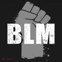 Grey BLM Fist Black Lives Matter Women's T-Shirt thumb 6