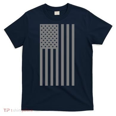 Grey Style America Flag T-Shirt