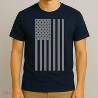 Grey Style America Flag T-Shirt thumb 3