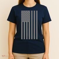 Grey Style America Flag T-Shirt thumb 4