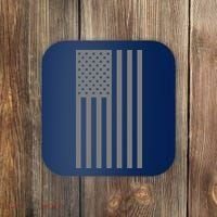 Grey Style America Flag Coaster thumb 0