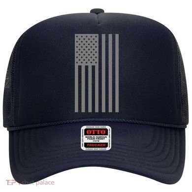 Grey Style America Flag Hat