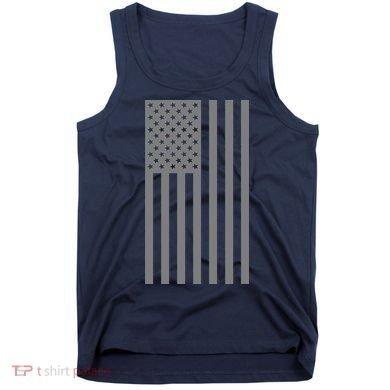 Grey Style America Flag Tank Top