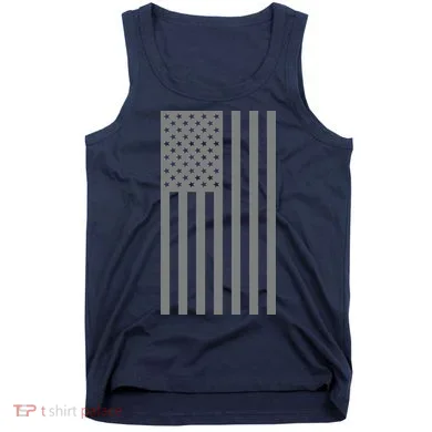 Grey Style America Flag Tank Top