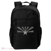 Grey Style Arizona State Flag Distressed  Backpack thumb 0