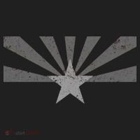 Grey Style Arizona State Flag Distressed  Beanie thumb 2