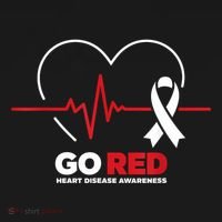 Go Red For Women American Chd Heart Disease Month Awareness Bucket Hat thumb 4