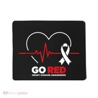 Go Red For Women American Chd Heart Disease Month Awareness Mousepad thumb 0