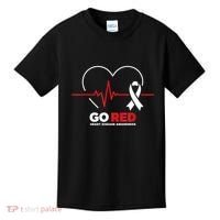 Go Red For Women American Chd Heart Disease Month Awareness Kids T-Shirt thumb 0