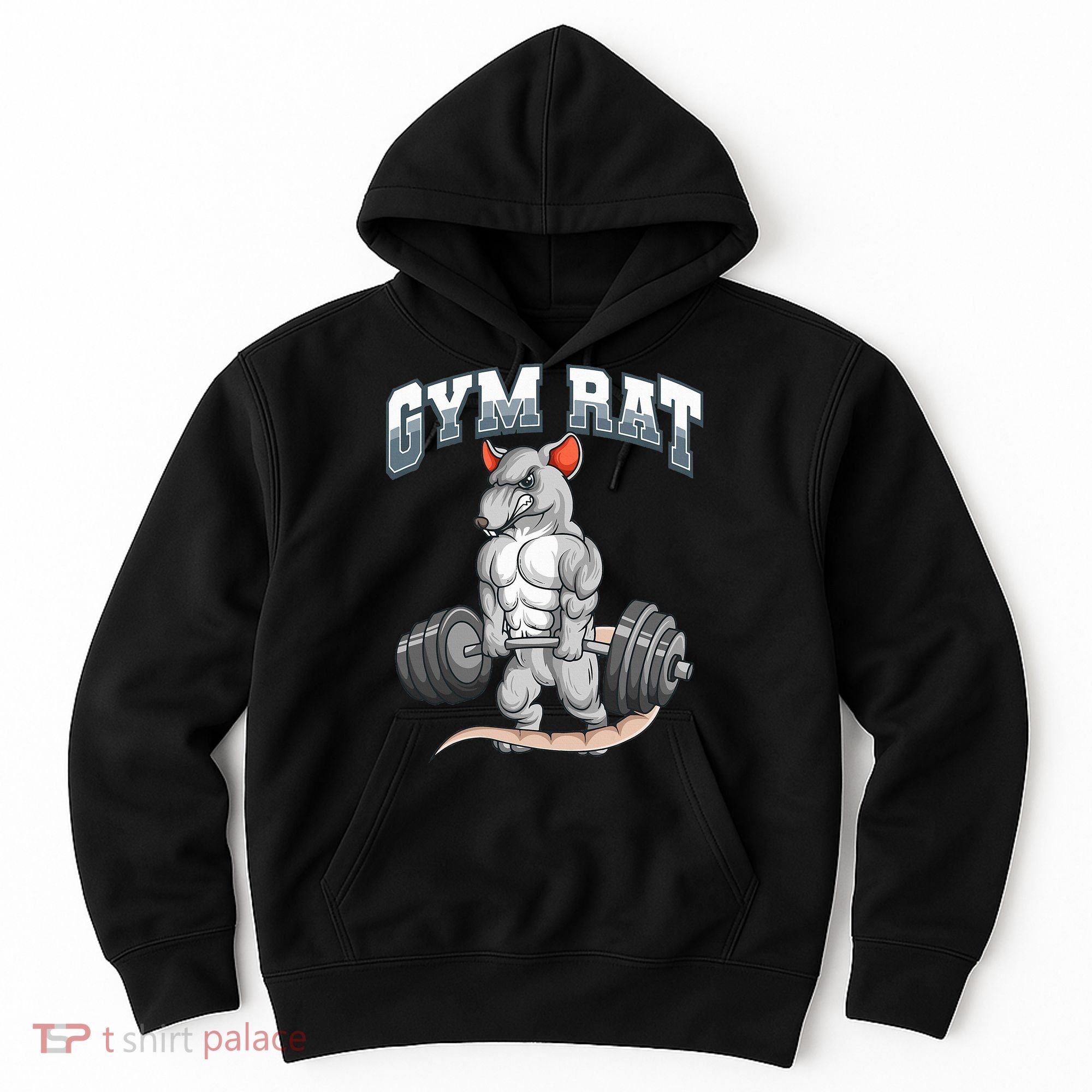Gym Rat Fitness Bodybuilding Hoodie