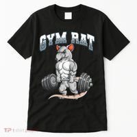 Gym Rat Fitness Bodybuilding Tall T-Shirt thumb 0
