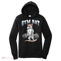Gym Rat Fitness Bodybuilding Women's Hoodie thumb 0