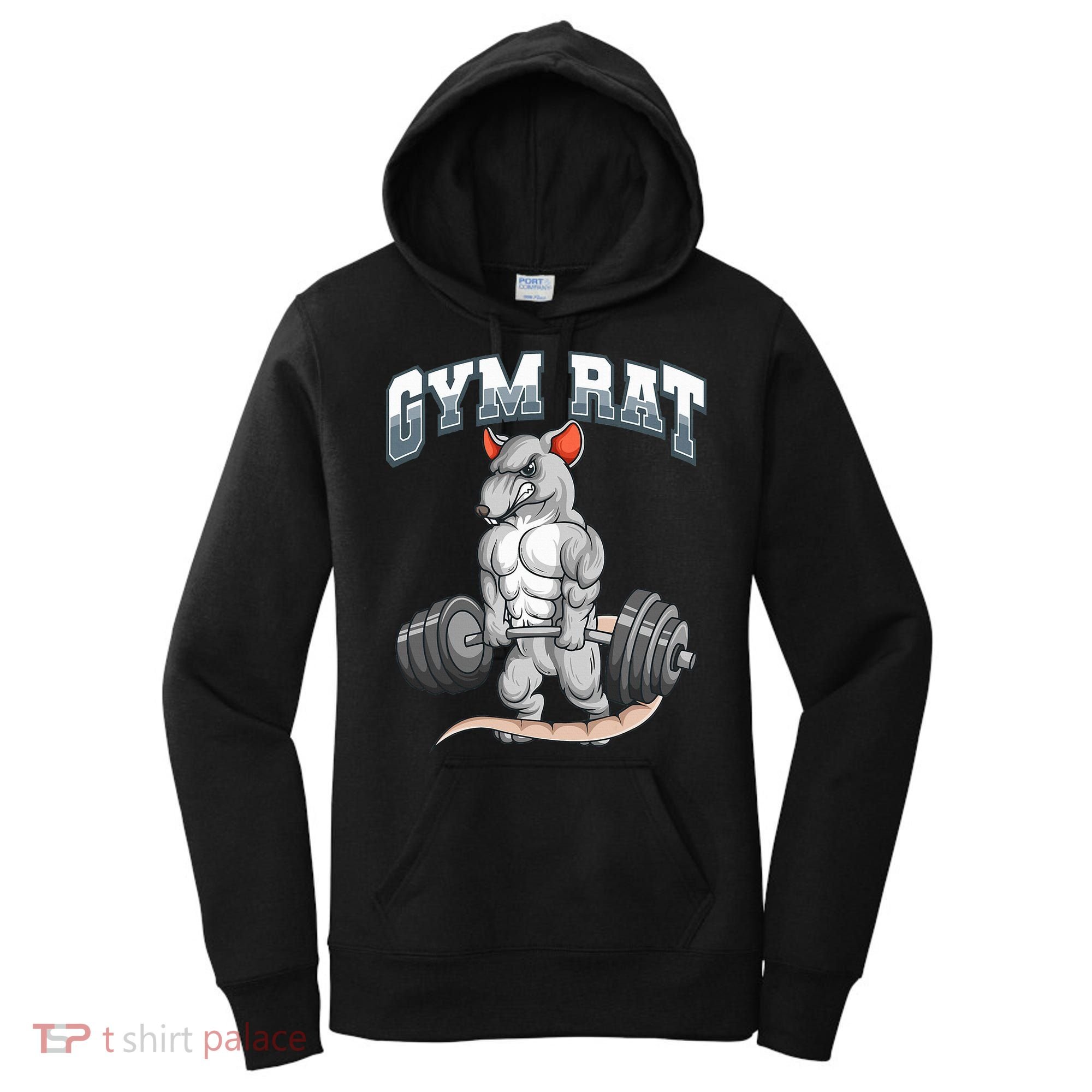 Gym Rat Fitness Bodybuilding Women's Hoodie