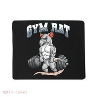 Gym Rat Fitness Bodybuilding Mousepad thumb 0