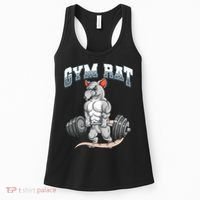 Gym Rat Fitness Bodybuilding Women's Tank Top thumb 0