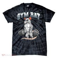 Gym Rat Fitness Bodybuilding Tie-Dye T-Shirt thumb 0
