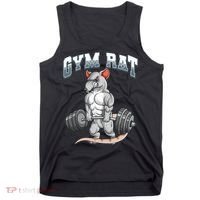 Gym Rat Fitness Bodybuilding Tank Top thumb 0
