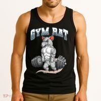 Gym Rat Fitness Bodybuilding Tank Top thumb 3