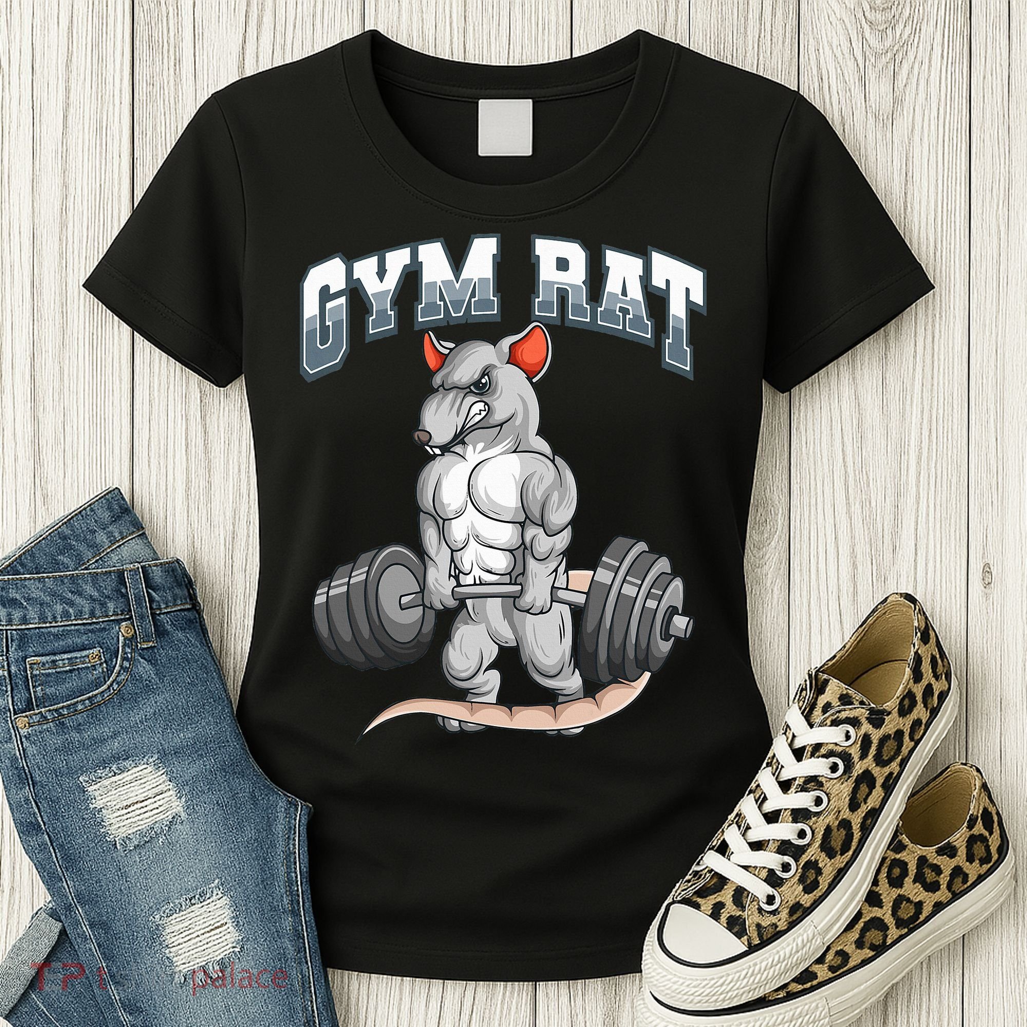 Gym Rat Fitness Bodybuilding Women's T-Shirt