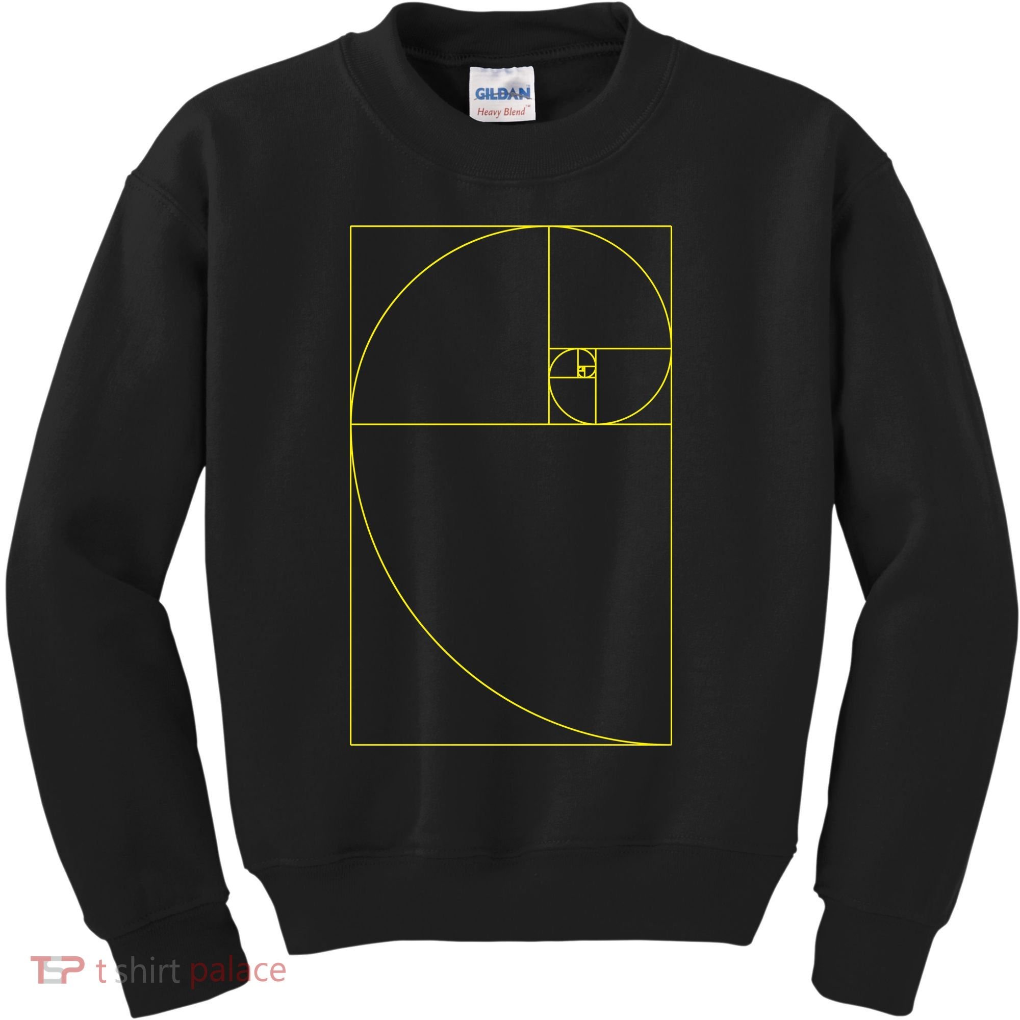 Golden Ratio Fibonacci Sequences Kids Sweatshirt