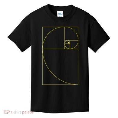 Golden Ratio Fibonacci Sequences Kids T-Shirt