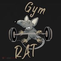Gym RAT Fitness Barbell Motivational Workout Coaster thumb 2