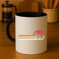 Goat Retro Farmer Gift Coffee Mug thumb 4