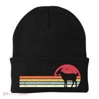 Goat Retro Farmer Gift Beanie thumb 0