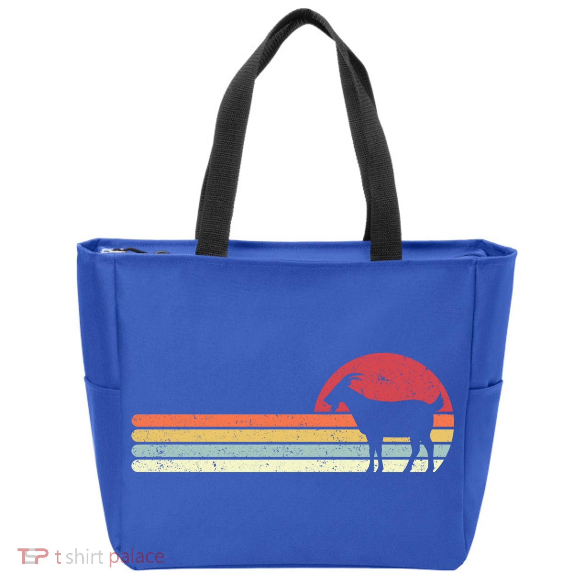 Goat Retro Farmer Gift Tote Bag