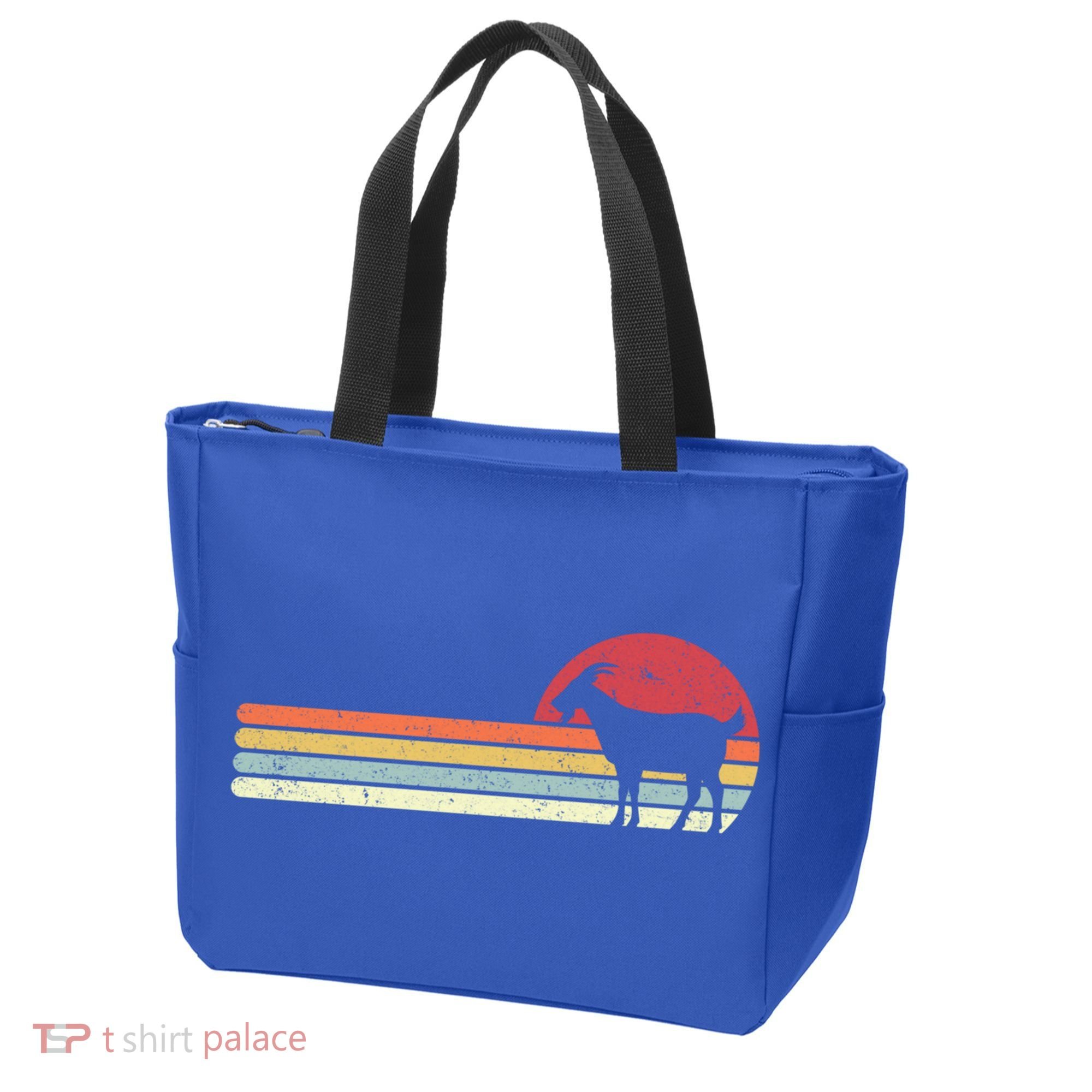Goat Retro Farmer Gift Tote Bag
