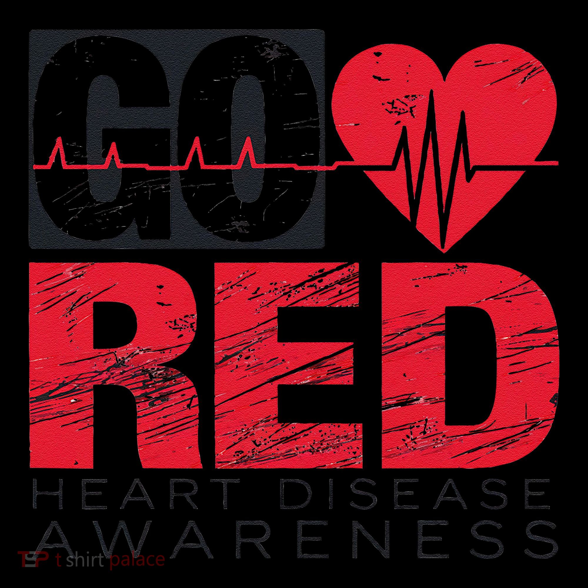 Go Red For Heart Disease Awareness Chd Wear Red Coffee Mug