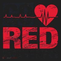 Go Red For Heart Disease Awareness Chd Wear Red Beanie thumb 2