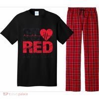 Go Red For Heart Disease Awareness Chd Wear Red Pajama Set thumb 0