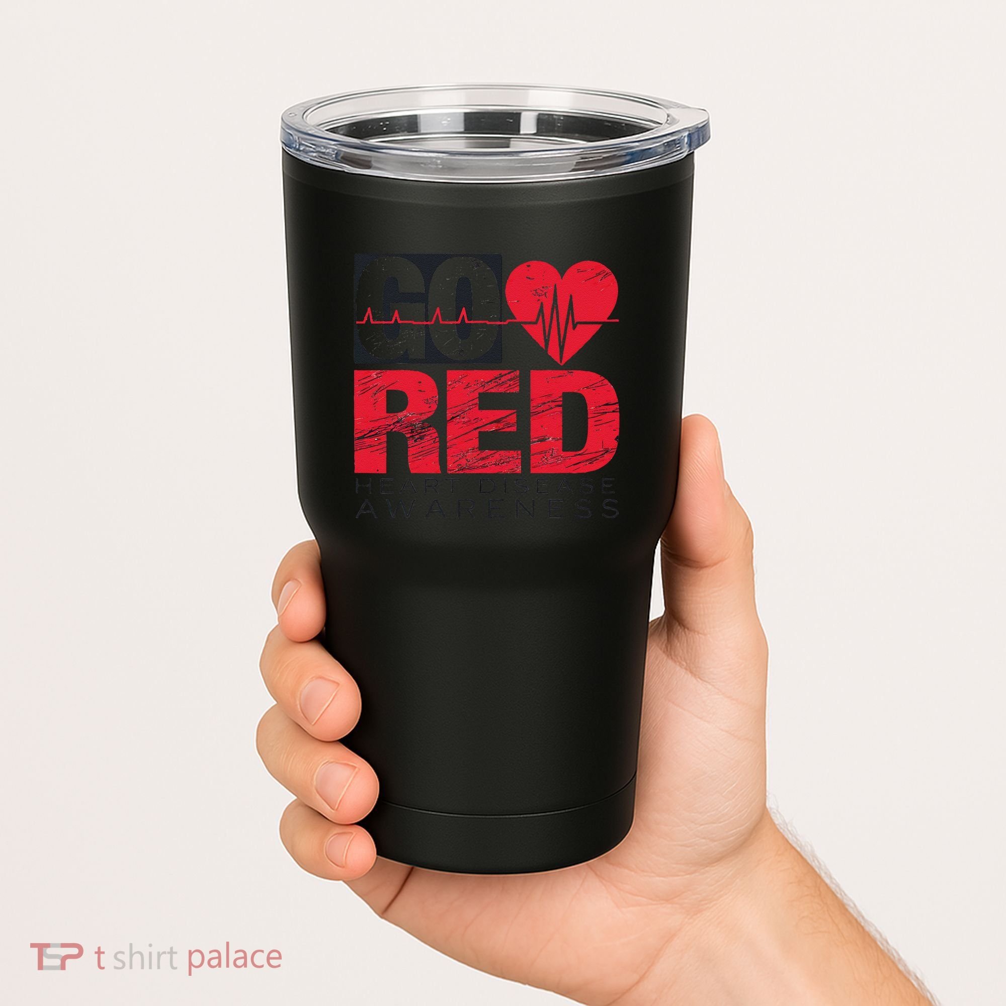 Go Red For Heart Disease Awareness Chd Wear Red Tumbler
