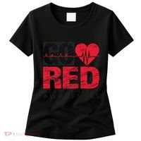 Go Red For Heart Disease Awareness Chd Wear Red Women's T-Shirt thumb 0