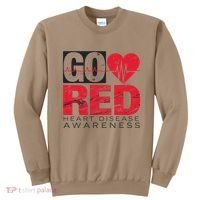 Go Red For Heart Disease Awareness Chd Wear Red Sweatshirt thumb 0